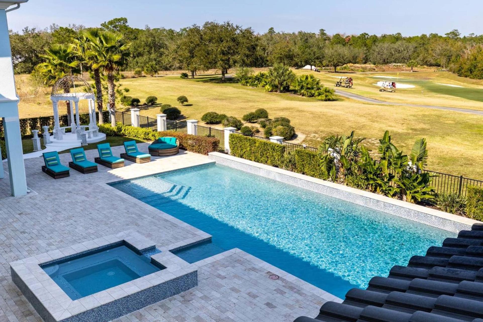 Beautiful 5 Star Mansion With Private Pool On The Prestigious Reunion Resort Orlando Mansion 6280 Kissimmee Dış mekan fotoğraf