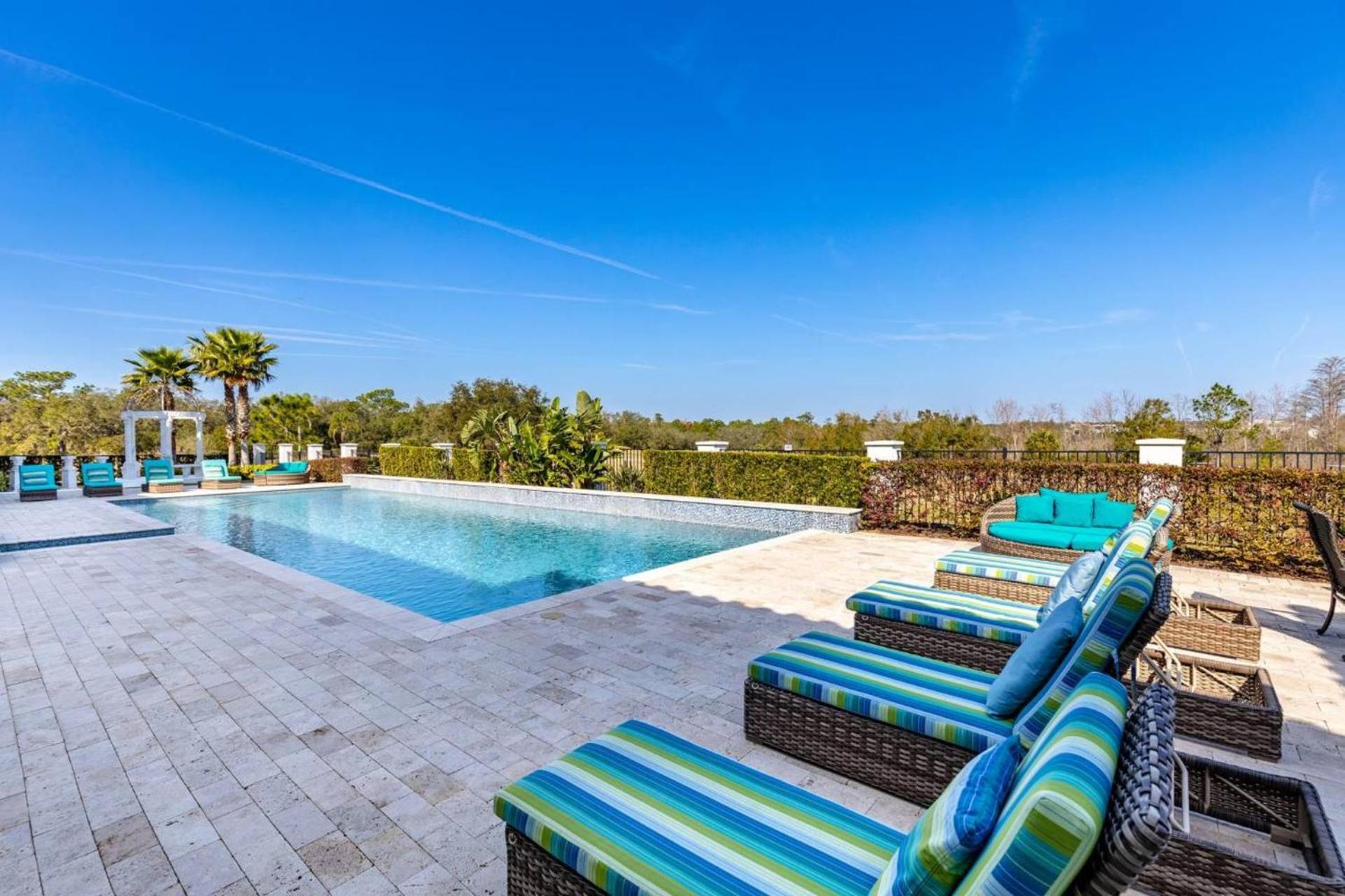 Beautiful 5 Star Mansion With Private Pool On The Prestigious Reunion Resort Orlando Mansion 6280 Kissimmee Dış mekan fotoğraf
