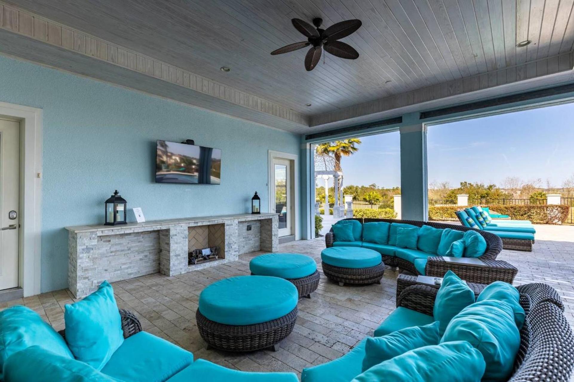 Beautiful 5 Star Mansion With Private Pool On The Prestigious Reunion Resort Orlando Mansion 6280 Kissimmee Dış mekan fotoğraf