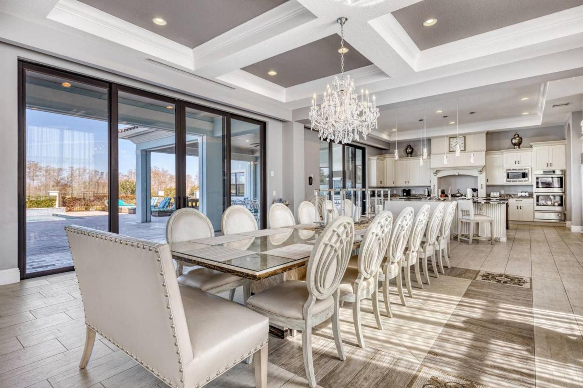 Beautiful 5 Star Mansion With Private Pool On The Prestigious Reunion Resort Orlando Mansion 6280 Kissimmee Dış mekan fotoğraf