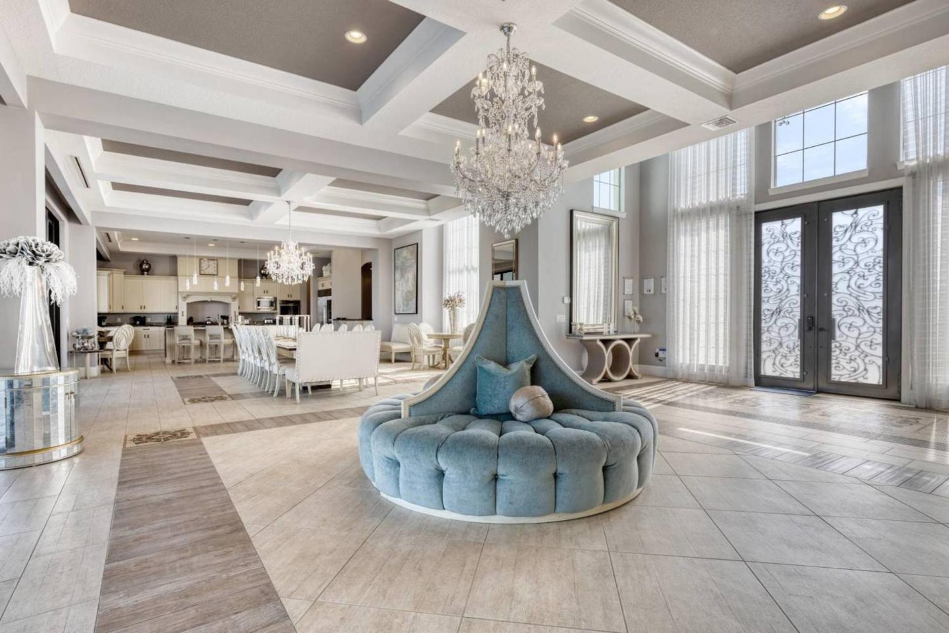 Beautiful 5 Star Mansion With Private Pool On The Prestigious Reunion Resort Orlando Mansion 6280 Kissimmee Dış mekan fotoğraf